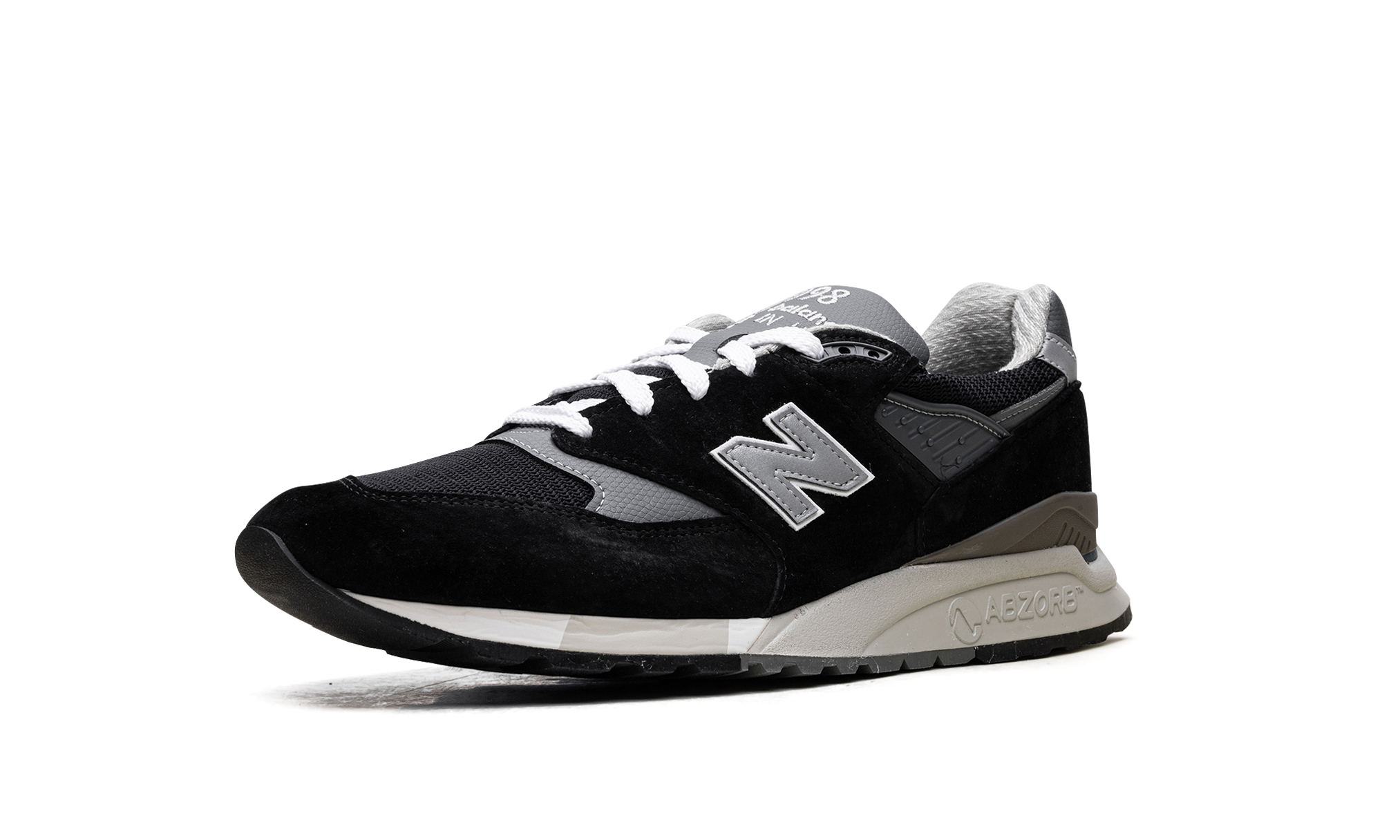 New Balance 998 MiUSA Black Silver