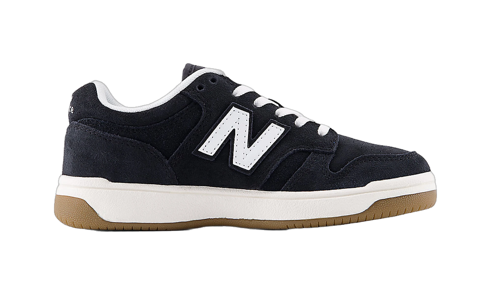 New Balance B480 Lace White Black (PS)