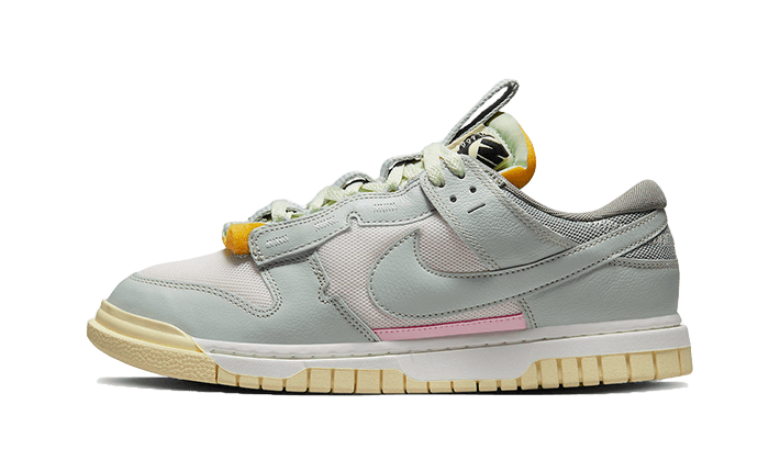 Nike Air Dunk Jumbo Mint Foam, White/Light Silver-Mint Foam-Pink Foam (DV0821-100)