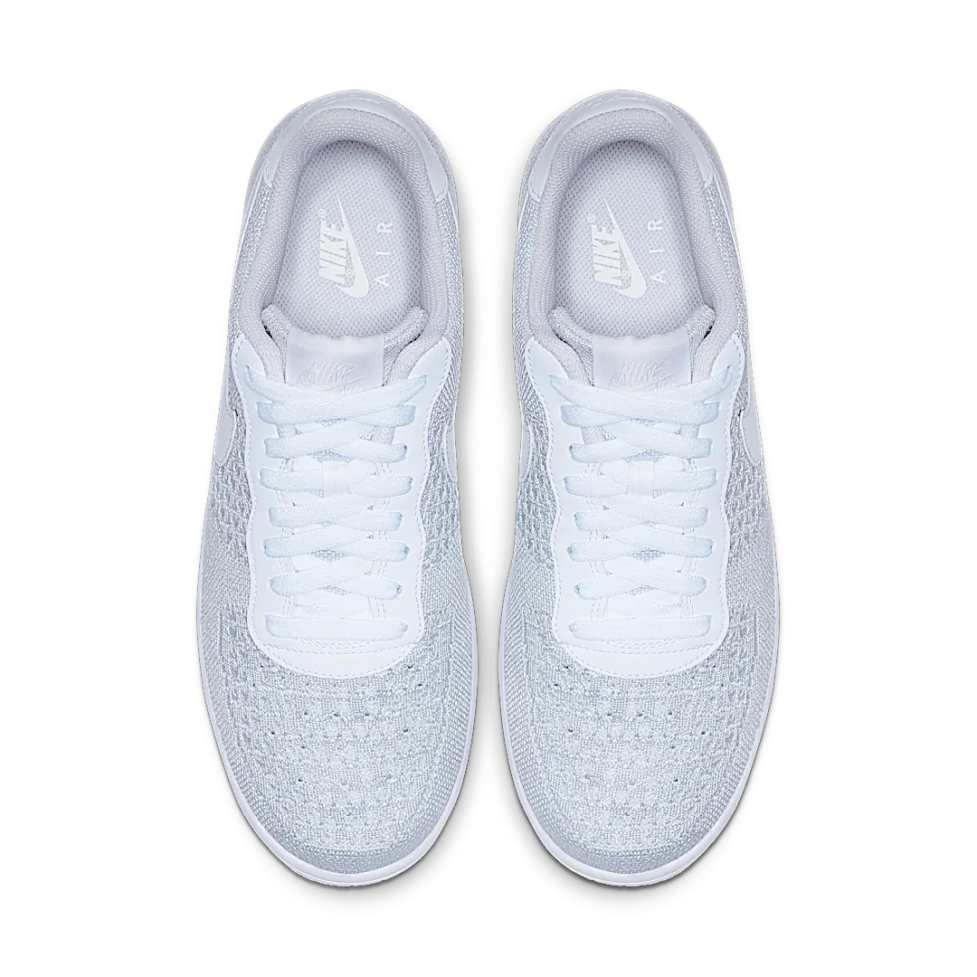 Nike Air Force 1 Flyknit 2 White Pure Platinum, White/Pure Platinum-Pure Platinum-White (AV3042-100)