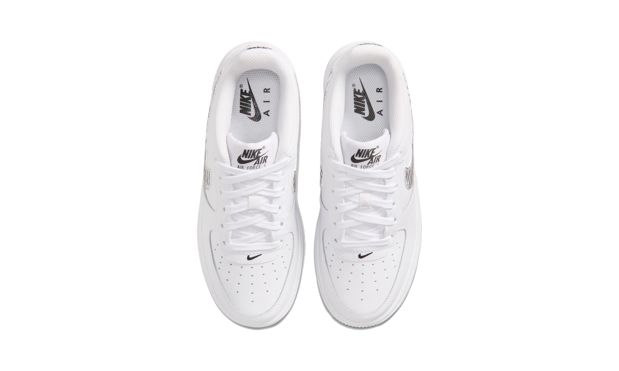 Nike Air Force 1 GS Zebra Swoosh