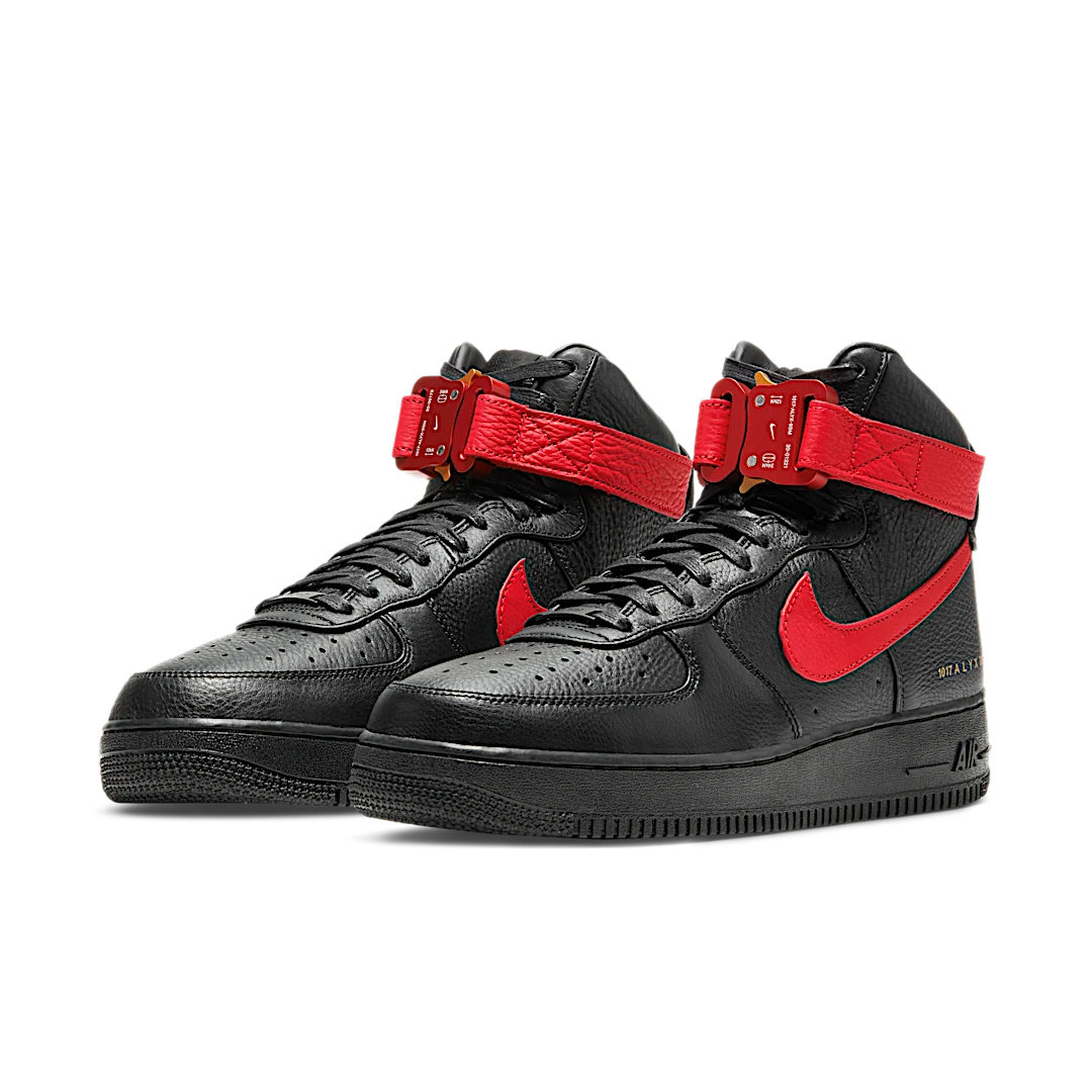 Nike Air Force 1 High 1017 ALYX 9SM Black Red, Black/Red (CQ4018-004)