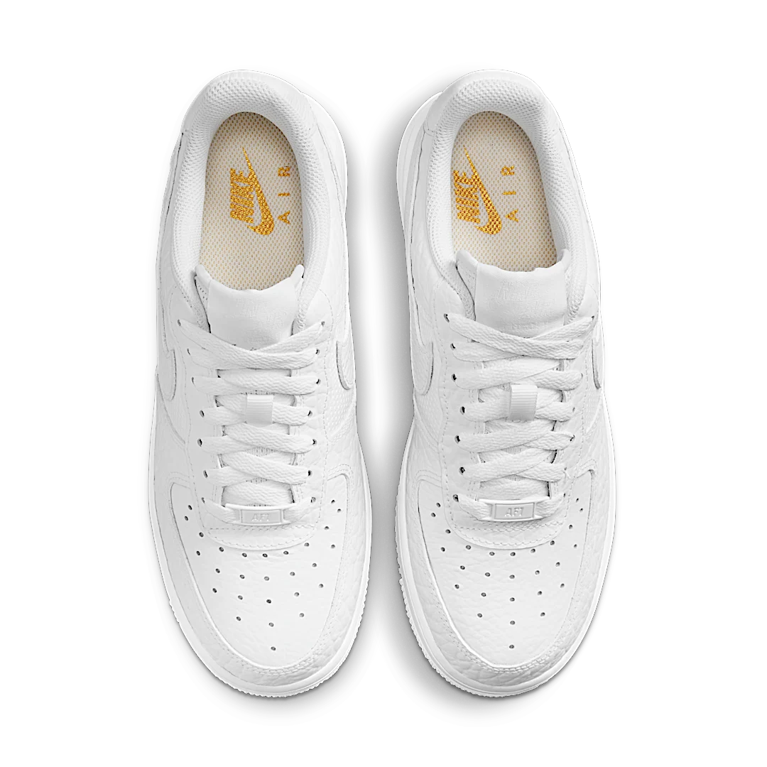 Nike Air Force 1 Low 40th Anniversary XXXX, White/White-Metallic Gold-Summit White (DZ4711-100)