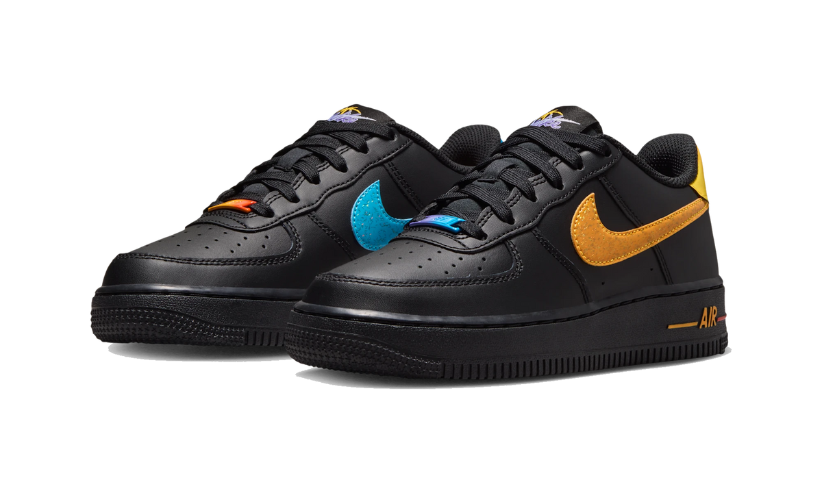 Nike Air Force 1 Low Black Multi-Color