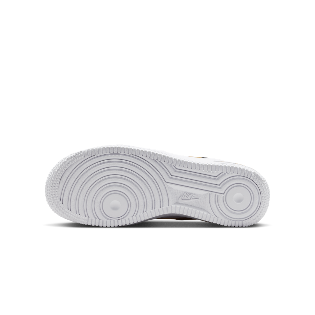 Nike Air Force 1 Low Black White Metallic Gold, Black/Black/White/Metallic Gold (CT3839-009)