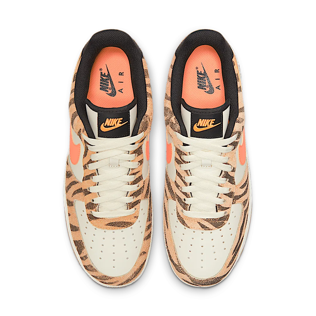 Nike Air Force 1 Low Daktari, Coconut Milk/Atomic Orange-Fuel Orange (DJ6192-100)