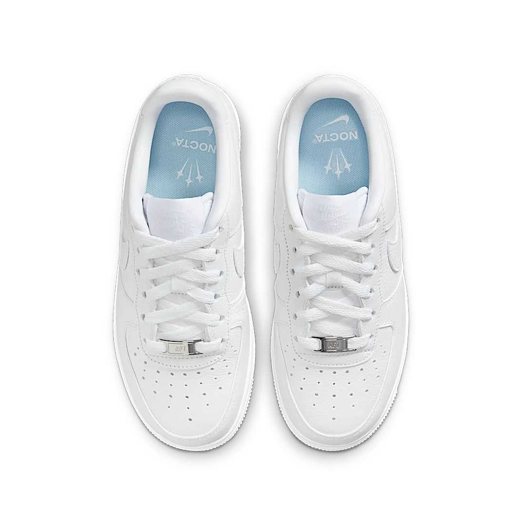 Nike Air Force 1 Low Drake NOCTA Certified Lover Boy, White/White/Cobalt Tint/White (FV9918-100)