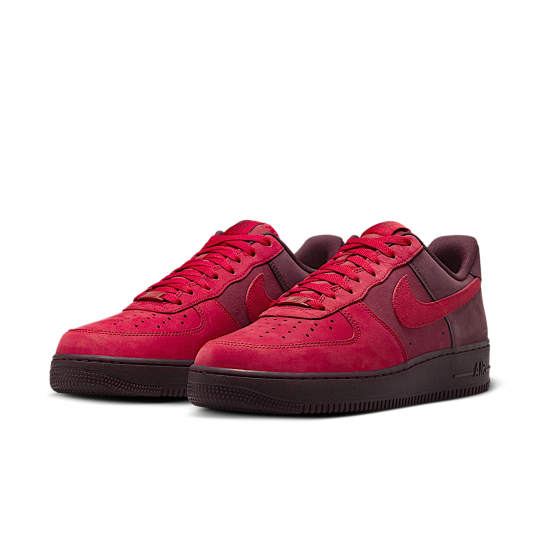 Nike Air Force 1 Low Layers of Love, University Red/Burgundy Crush-Gym Red-Team Red-Pacific Moss (FZ4033-657)