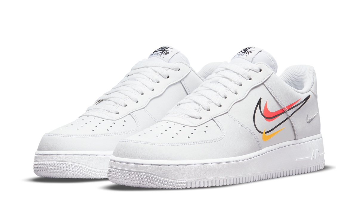Nike Air Force 1 Low Multi-Swoosh White