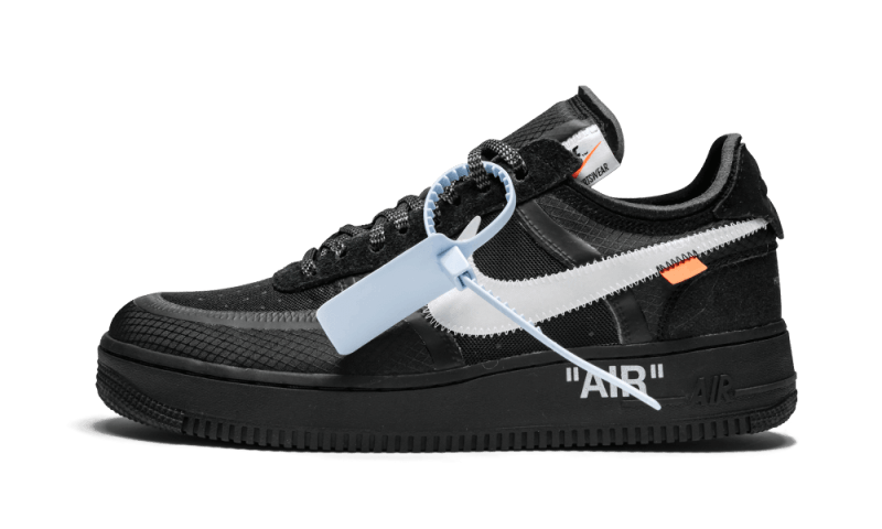 Nike Air Force 1 Low Off-White Black White, Black/White-Cone-Black (AO4606-001)