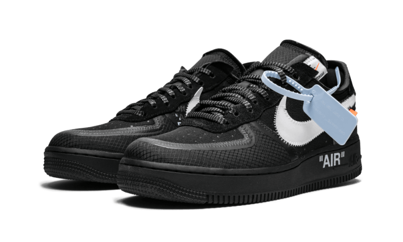 Nike Air Force 1 Low Off-White Black White, Black/White-Cone-Black (AO4606-001)