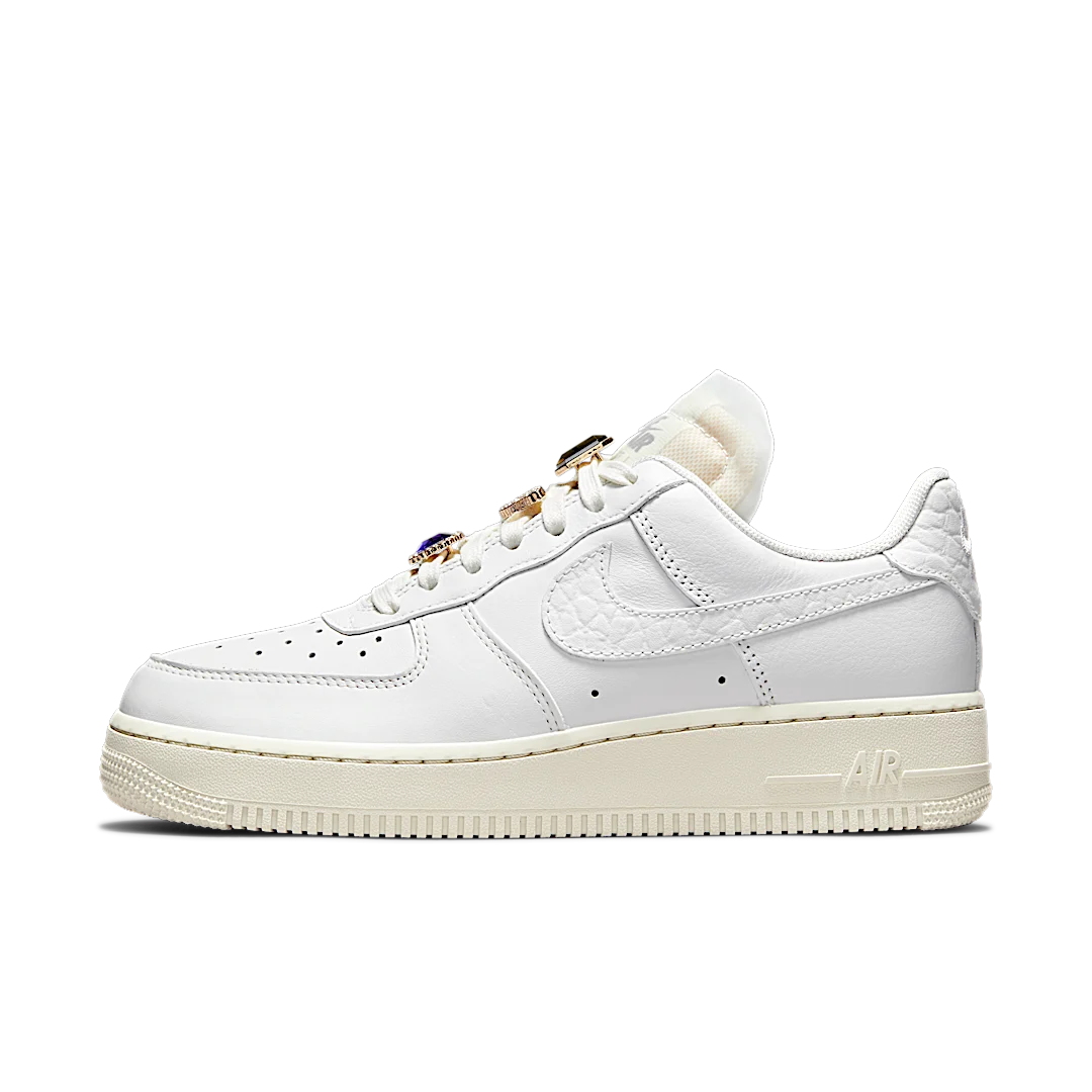 Nike Air Force 1 Low Prm Jewels White, Summit White/Summit White-Sea Glass (DN5463-100)