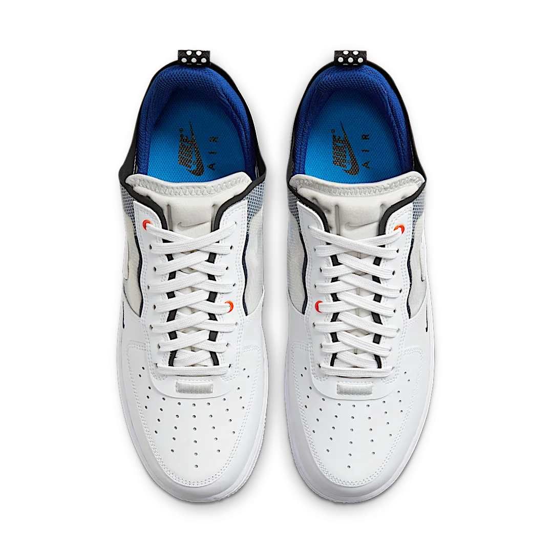 Nike Air Force 1 Low React Split White Photo Blue, White/White-Light Photo Blue (DH7615-101)