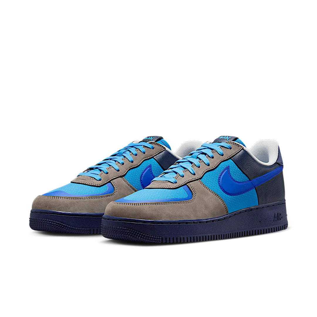 Nike Air Force 1 Low SP Stash (2024), Soft Grey/Varsity Royal/Harbor Blue (HF5516-001)