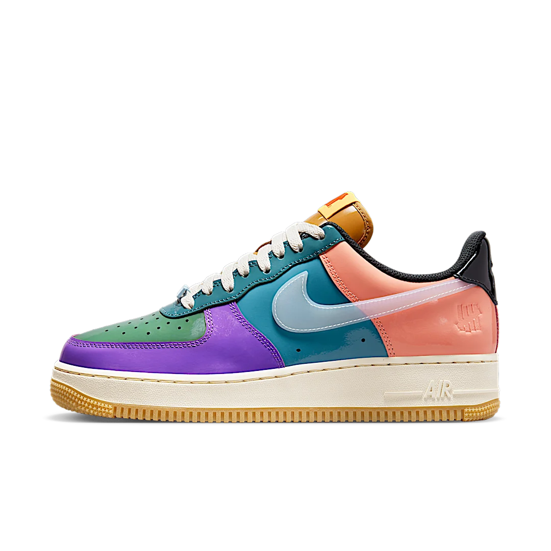 Nike Air Force 1 Low SP Undefeated Multi-Patent Wild Berry, Celestine Blue/Sail/Gum-Multi-Color (DV5255-500)