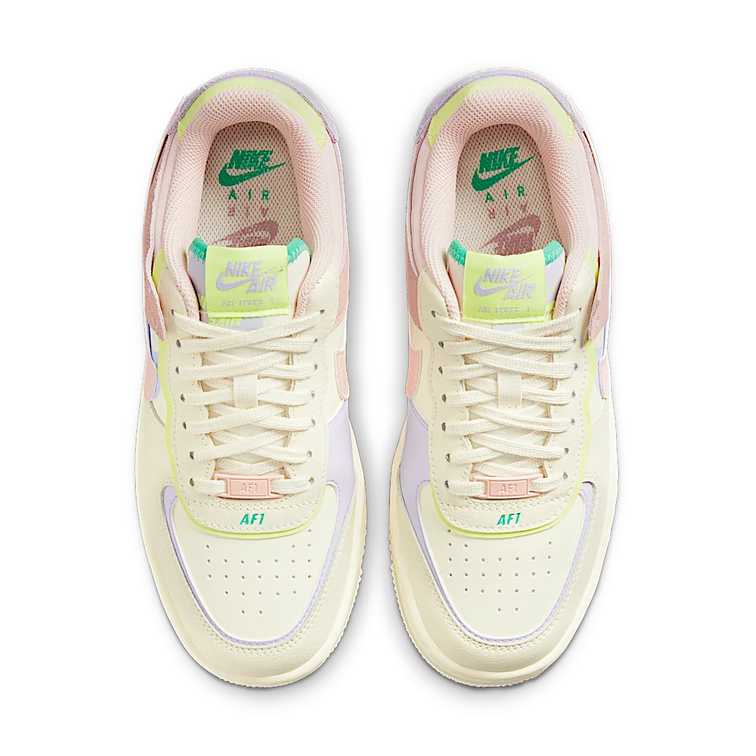 Nike Air Force 1 Low Shadow Cashmere, Cashmere/Pure Violet/Pink Oxford/Pale Coral (CI0919-700)