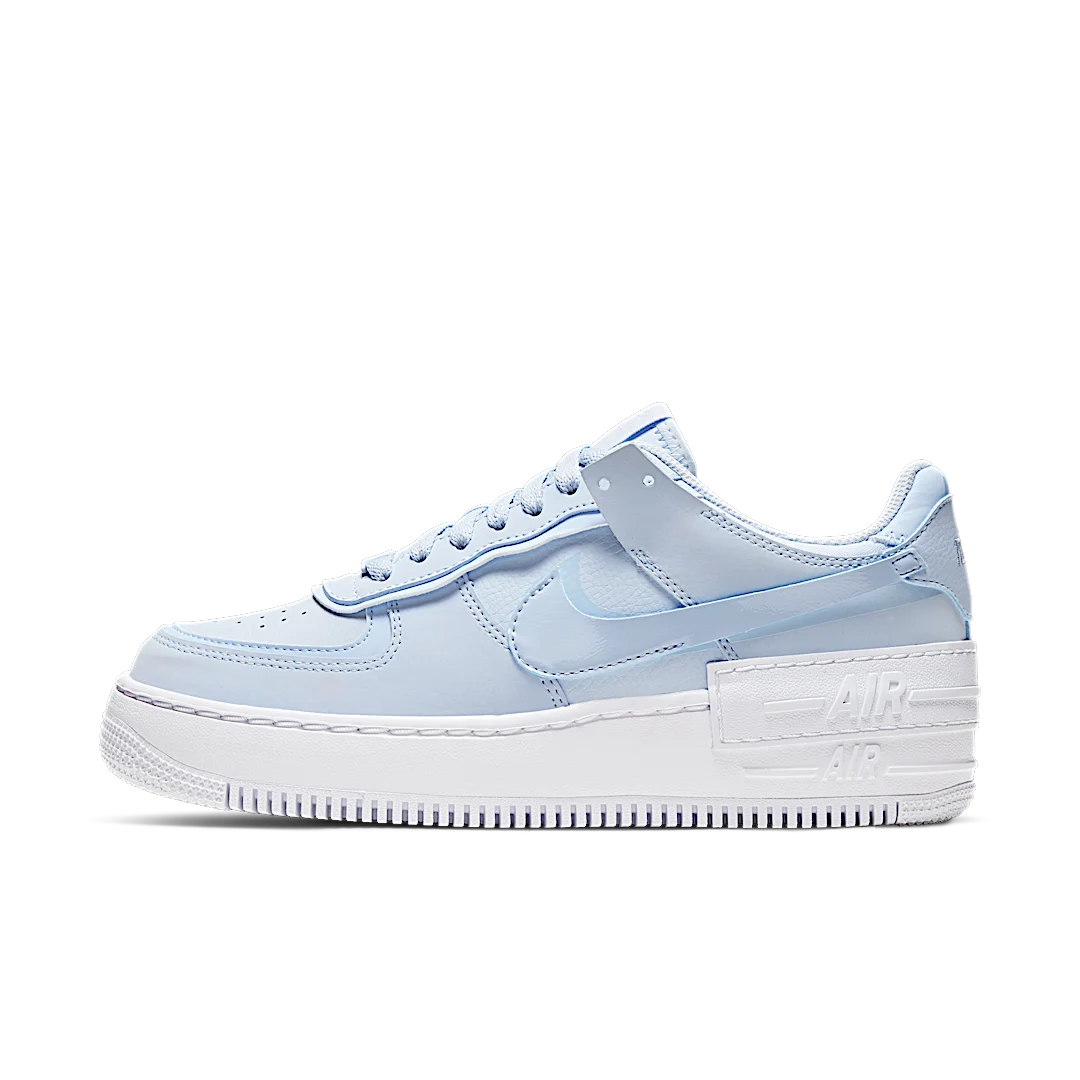 Nike Air Force 1 Low Shadow Hydrogen Blue, Hydrogen Blue/White-Hydrogen Blue (CV3020-400)