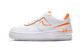 Nike Air Force 1 Low Shadow White Total Orange