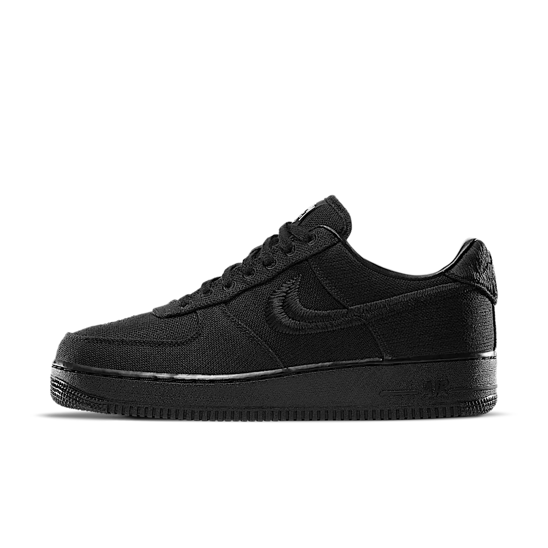 Nike Air Force 1 Low Stussy Black, Black/Black (CZ9084-001)