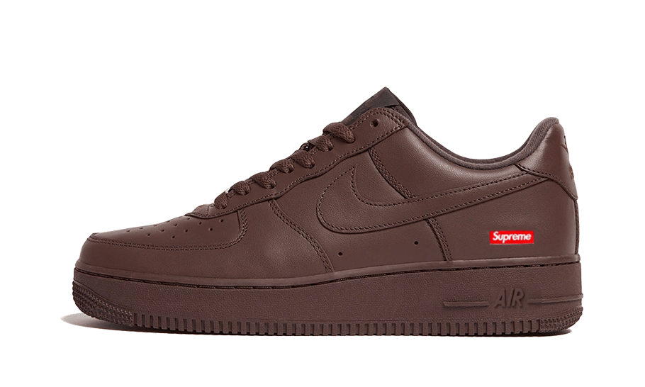 Nike Air Force 1 Low Supreme Baroque Brown, Baroque Brown/Baroque Brown-Baroque Brown (CU9225-200)