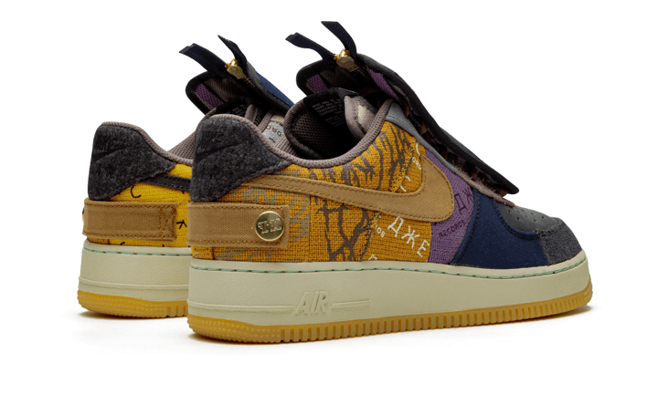 Nike Air Force 1 Low Travis Scott Cactus Jack, Multi-Color/Muted Bronze-Fossil (CN2405-900)