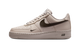 Nike Air Force 1 Low '07 Carbon Fiber Swoosh College Grey Newsprint