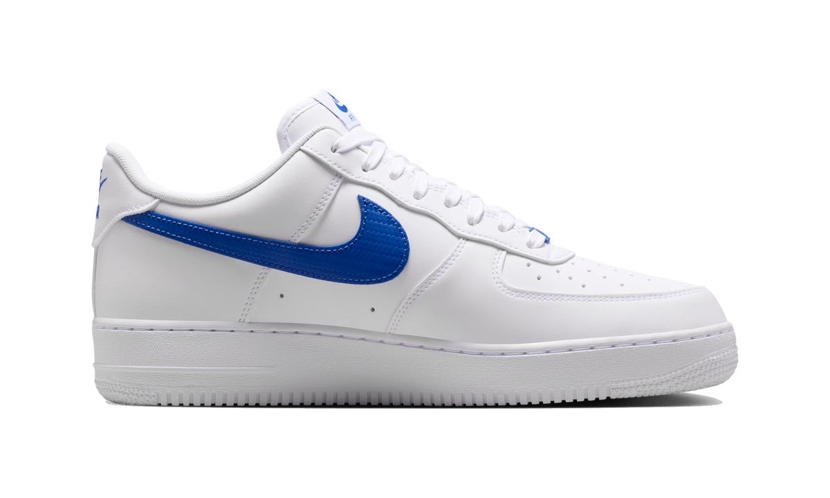 Nike Air Force 1 Low '07 Carbon Fiber Swoosh White Game Royal
