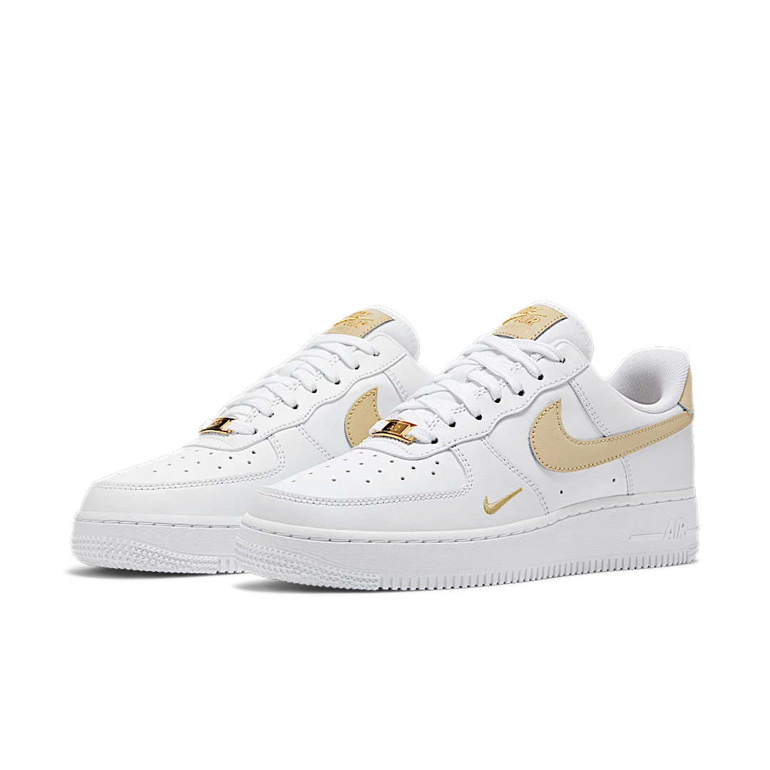 Nike Air Force 1 Low '07 Essential White Beige, White/Rattan/Rattan/White (CZ0270-105)