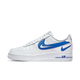 Nike Air Force 1 Low '07 FM Cut Out Swoosh White Game Royal