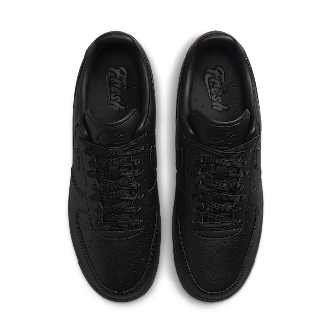 Nike Air Force 1 Low '07 Fresh Black Anthracite, Black/Anthracite-Black-Black (DM0211-001)