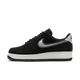 Nike Air Force 1 Low '07 LV8 Black Sail Embroidered Swoosh