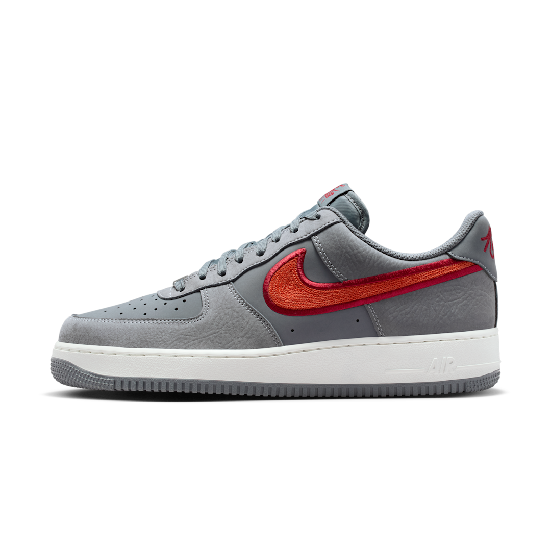 Nike Air Force 1 Low '07 LV8 Cool Grey Crimson Rust
