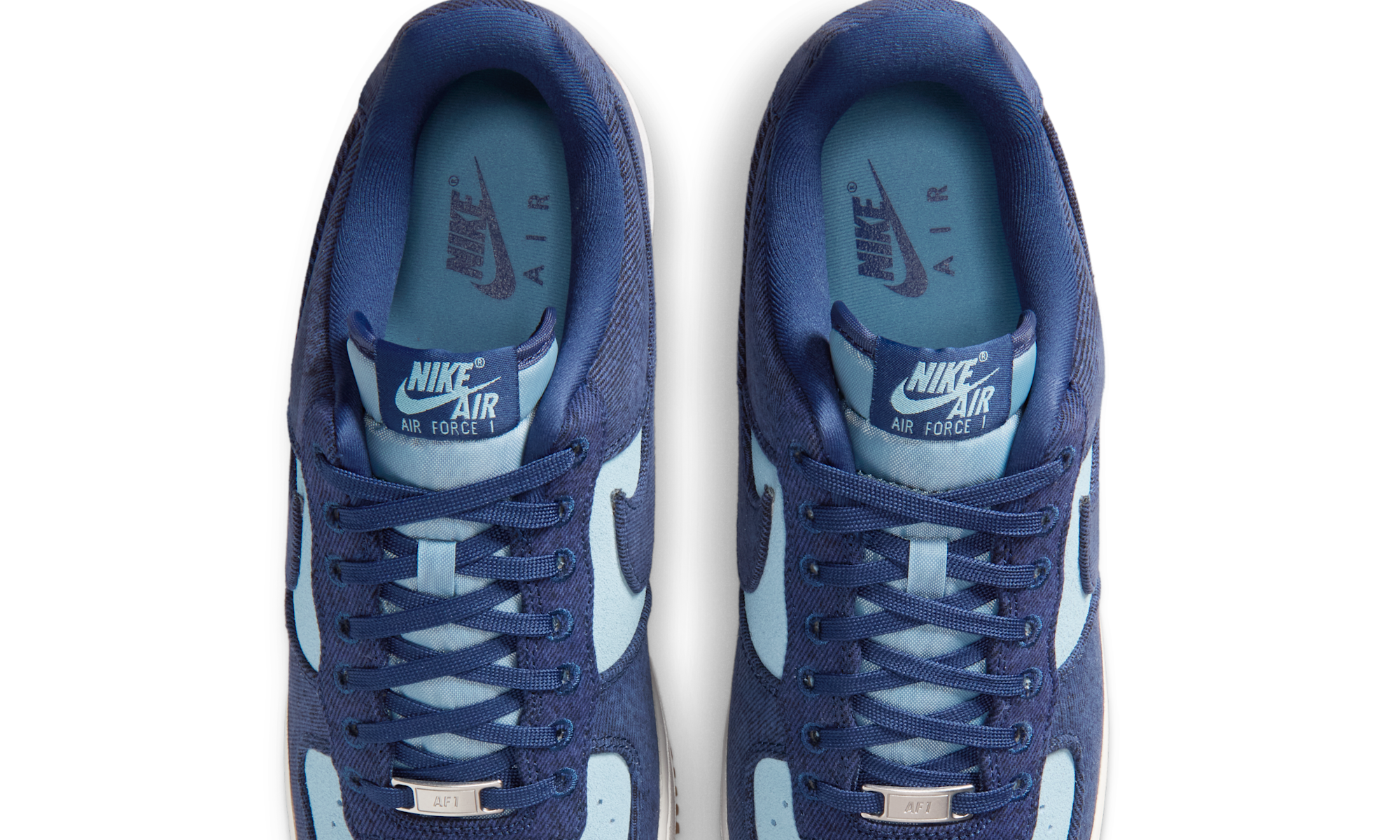 Nike Air Force 1 Low '07 LV8 Denim Navy Worn Blue