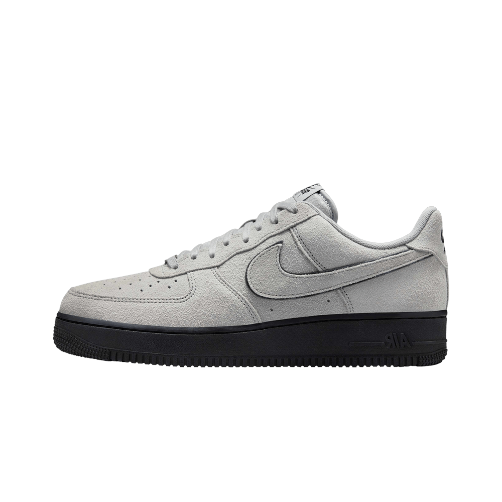 Nike Air Force 1 Low '07 LV8 Light Smoke Grey Suede Black, Light Smoke Grey/Black (HQ1966-001)