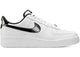 Nike Air Force 1 Low '07 LV8 White Black Glitter Swoosh
