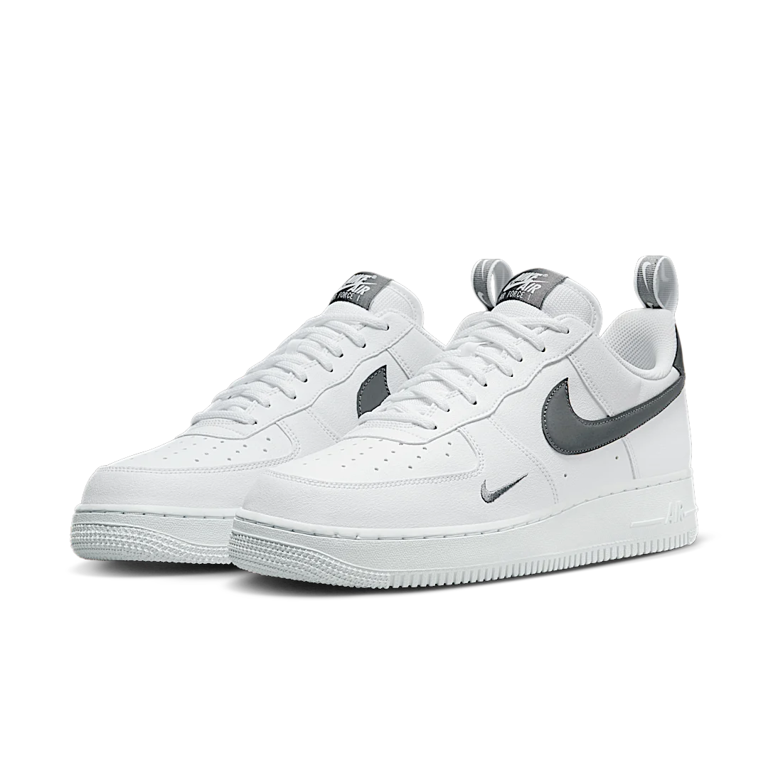 Nike Air Force 1 Low '07 LV8 White Metallic Dark Grey