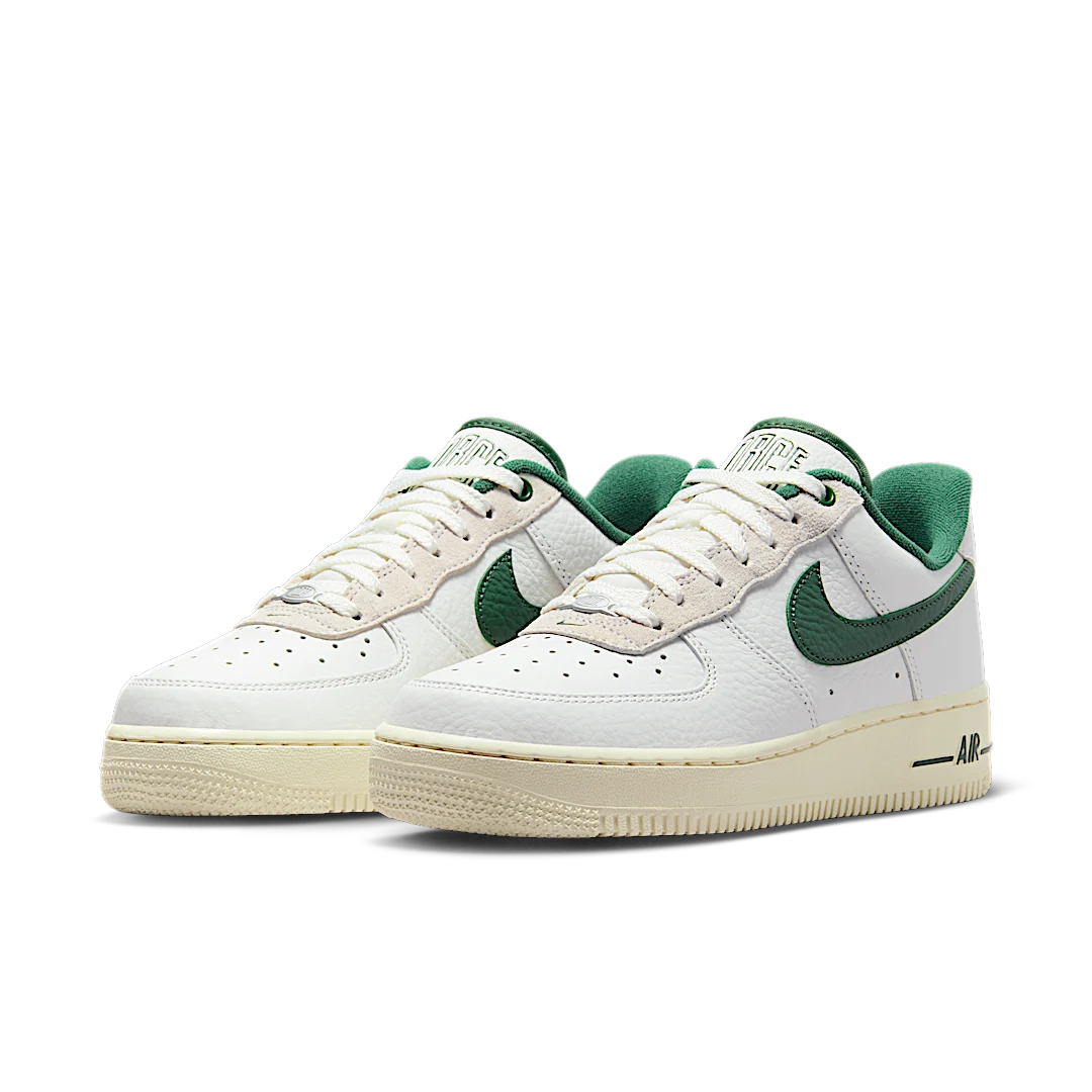 Nike Air Force 1 Low '07 LX Command Force Gorge Green, Summit White/Gorge Green-White (DR0148-102)