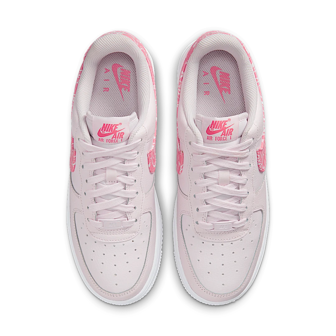 Nike Air Force 1 Low '07 Paisley Pack Pink, Pearl Pink/White/Pearl Pink/Coral Chalk (FD1448-664)