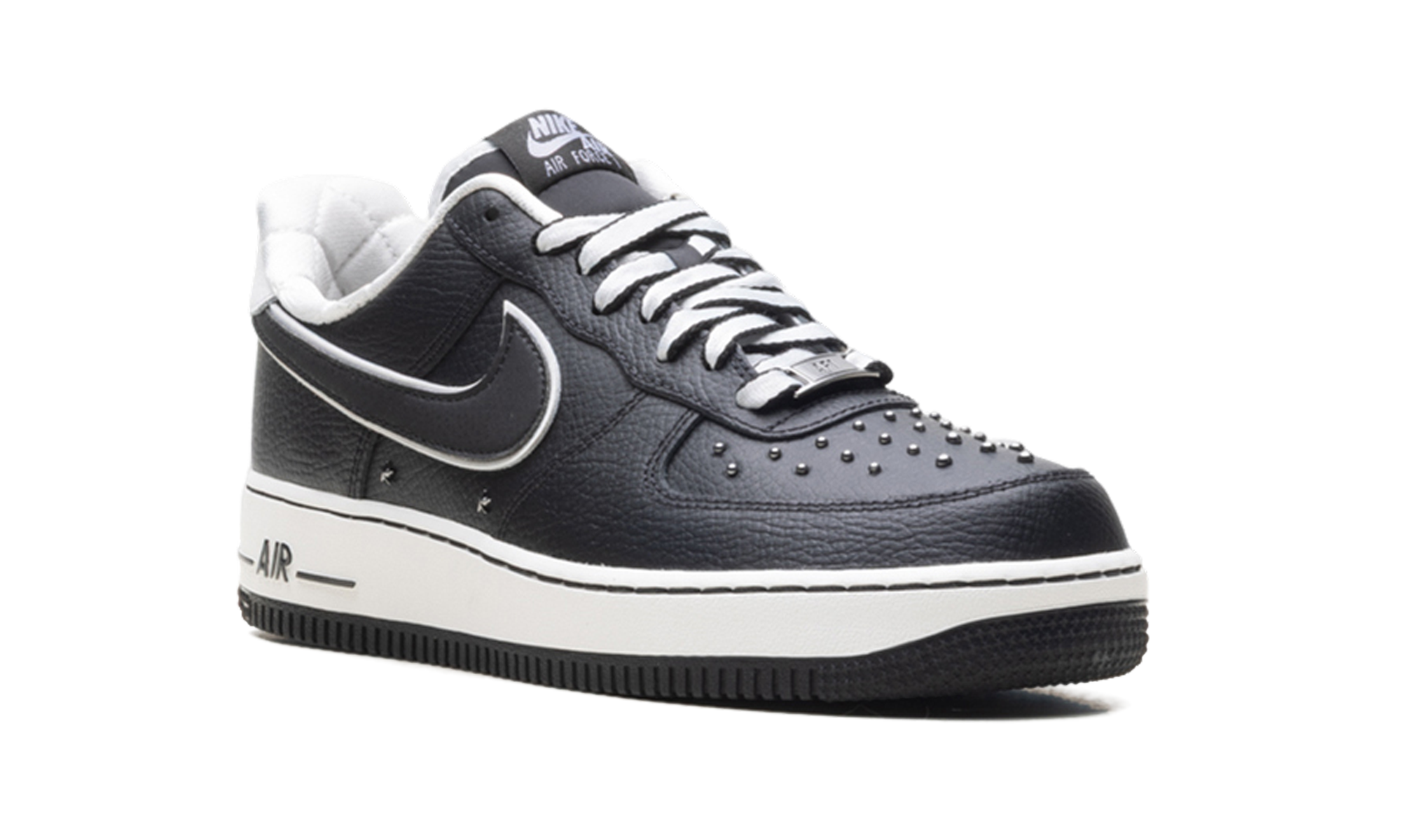 Nike Air Force 1 Low '07 Premium Black White Metallic Dark Grey