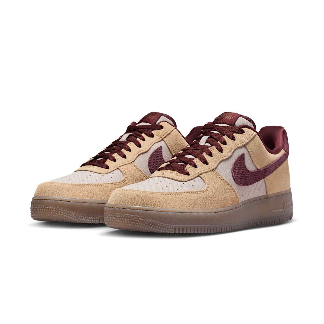 Nike Air Force 1 Low '07 Premium Linen Moon Particle Burgundy