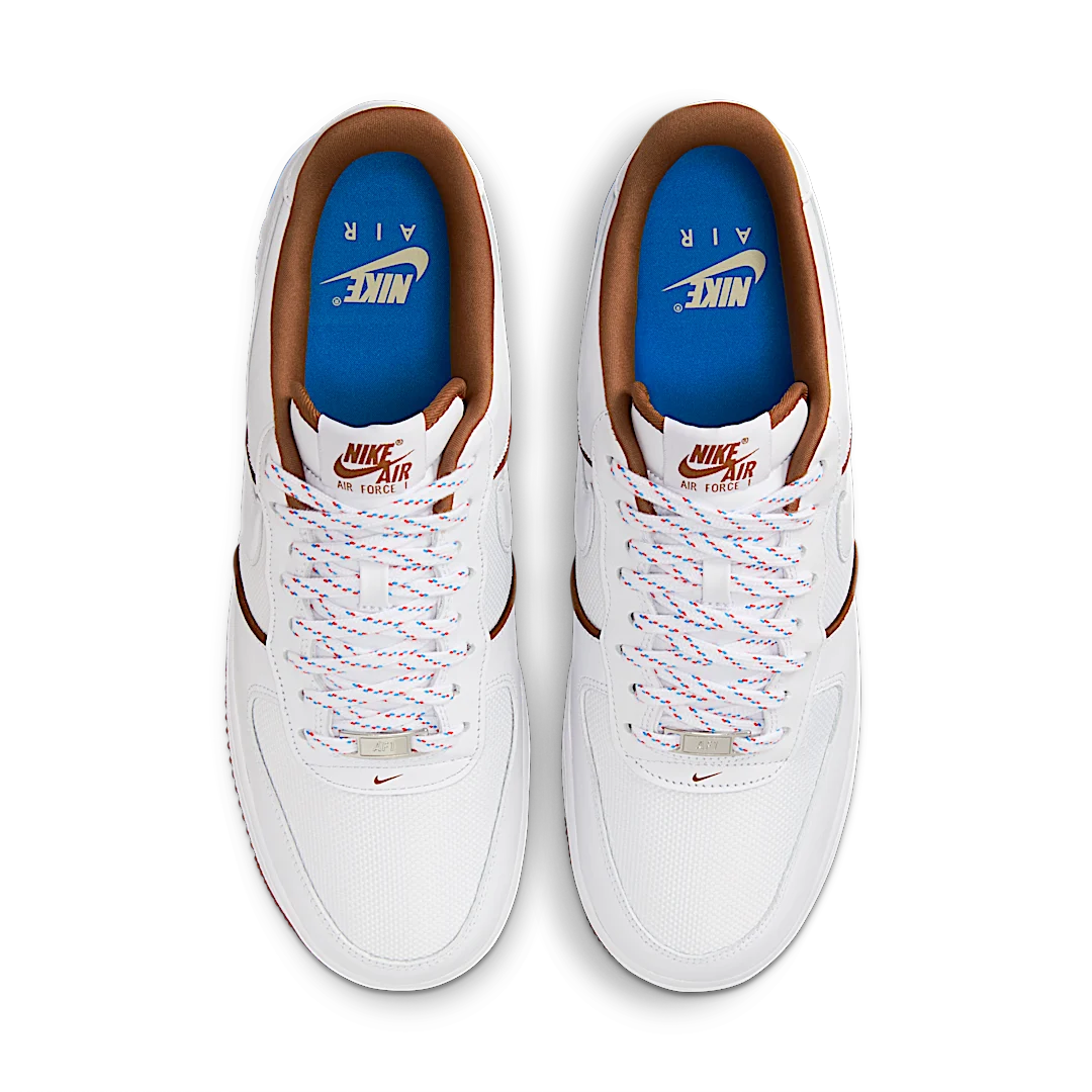 Nike Air Force 1 Low '07 White Light British Tan, White/Light British Tan/Photo Blue/White (FN5757-100)