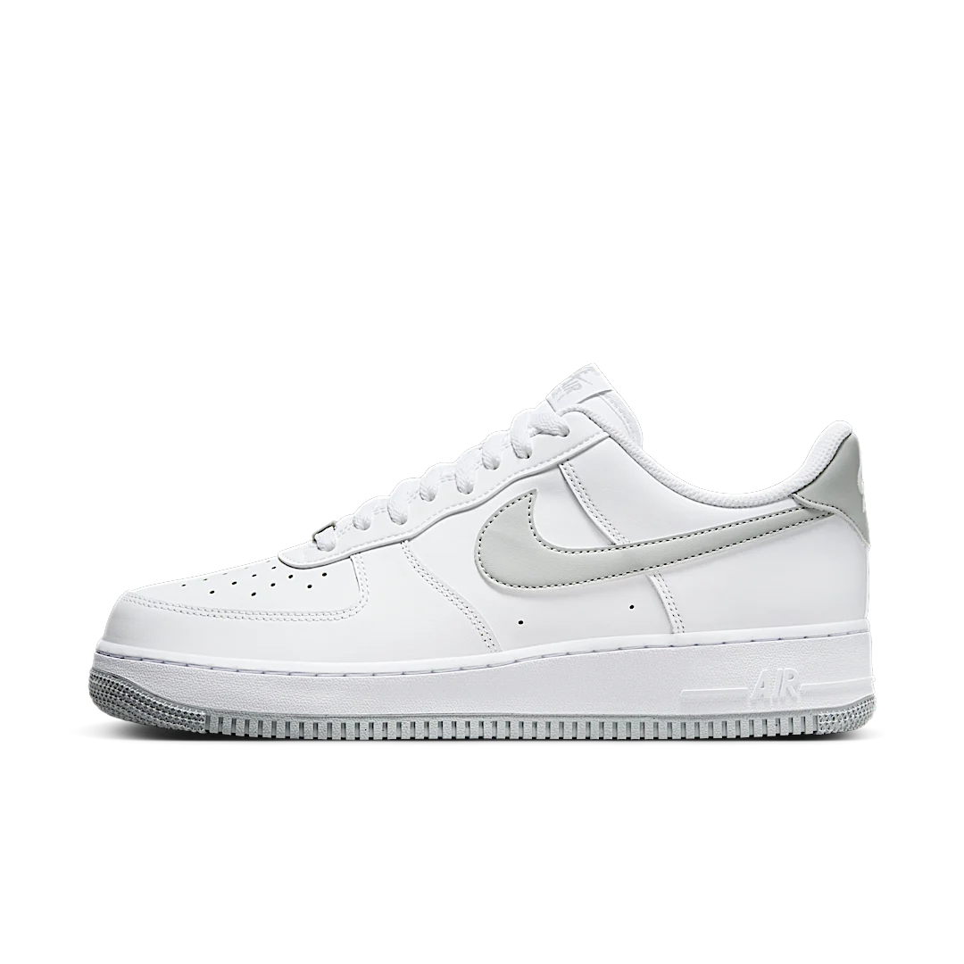 Nike Air Force 1 Low '07 White Light Smoke Grey, White/White/Light Smoke Grey (FJ4146-100)