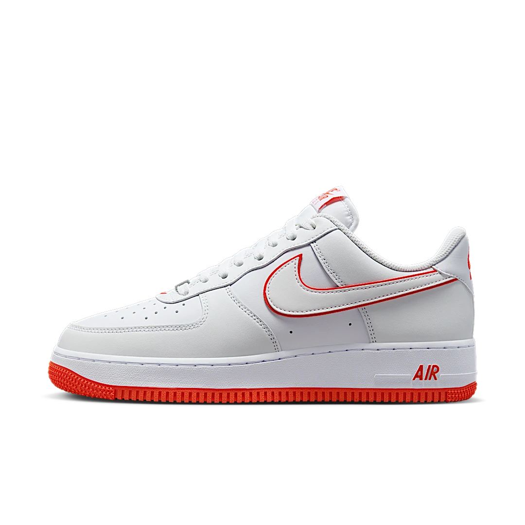 Nike Air Force 1 Low '07 White Picante Red, White/Picante Red/White (DV0788-102)