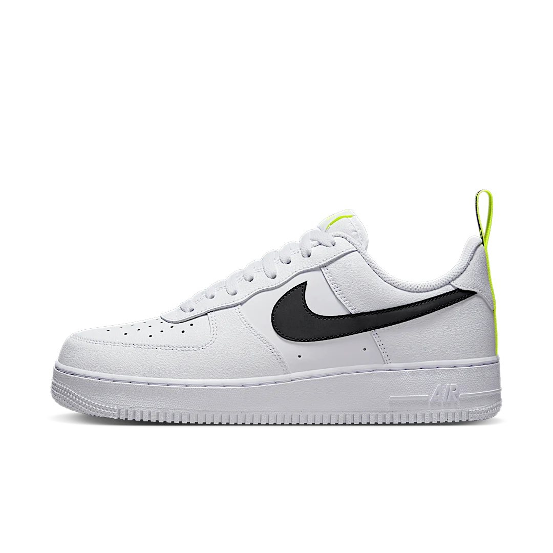 Nike Air Force 1 Low '07 White Volt Black, White/Volt/Black (DZ4510-100)