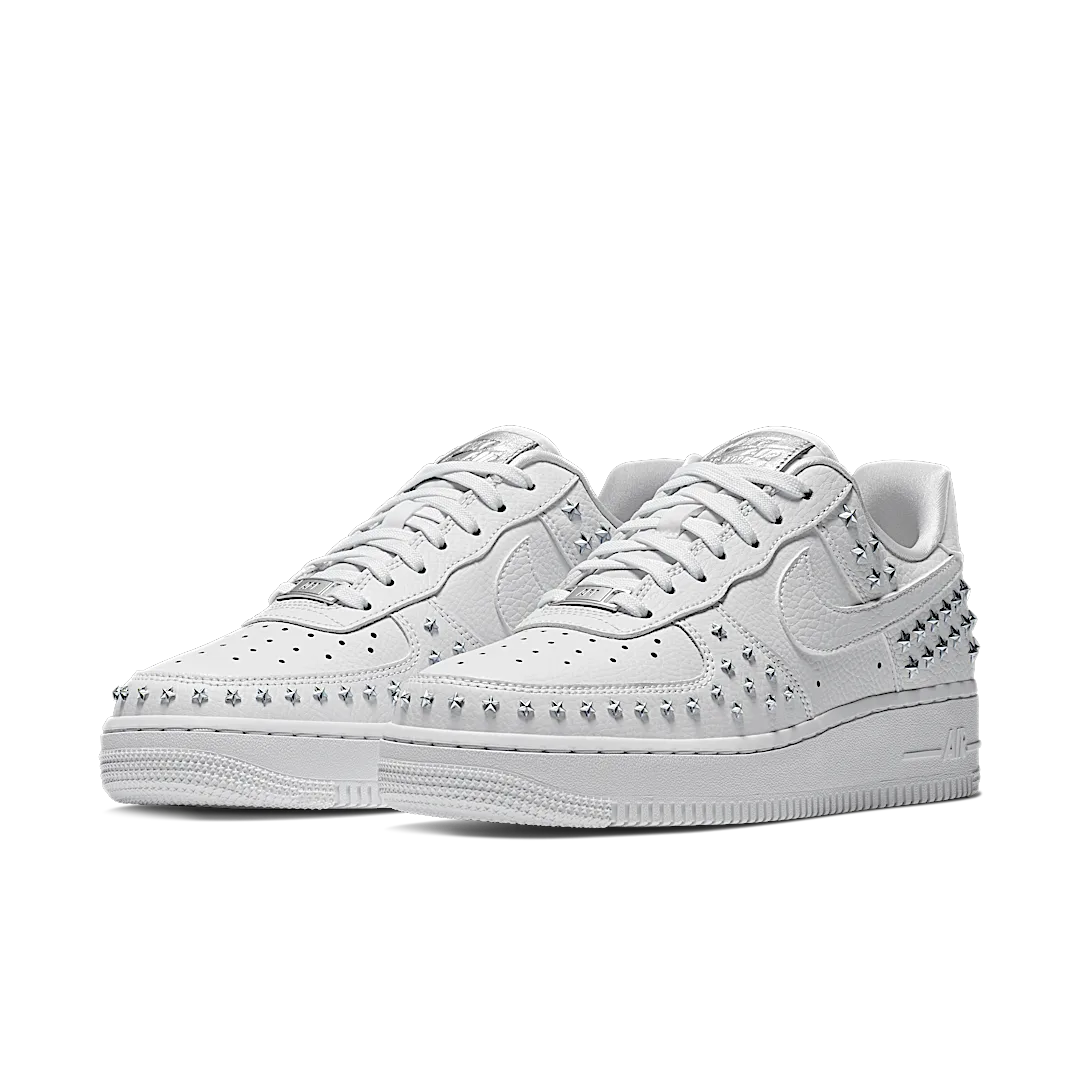 Nike Air Force 1 Low '07 XX White Studded, White/White/White (AR0639-100)