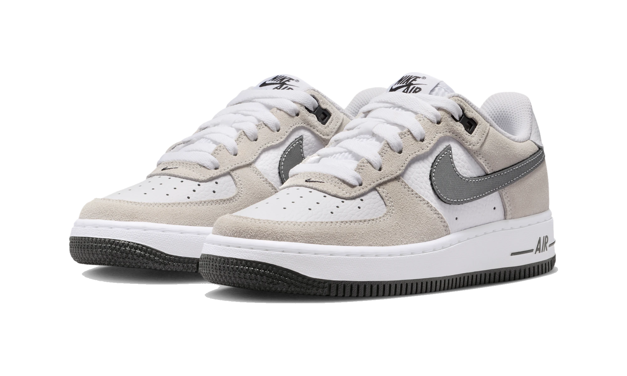 Nike Air Force 1 Lv8 White Black Cool Grey