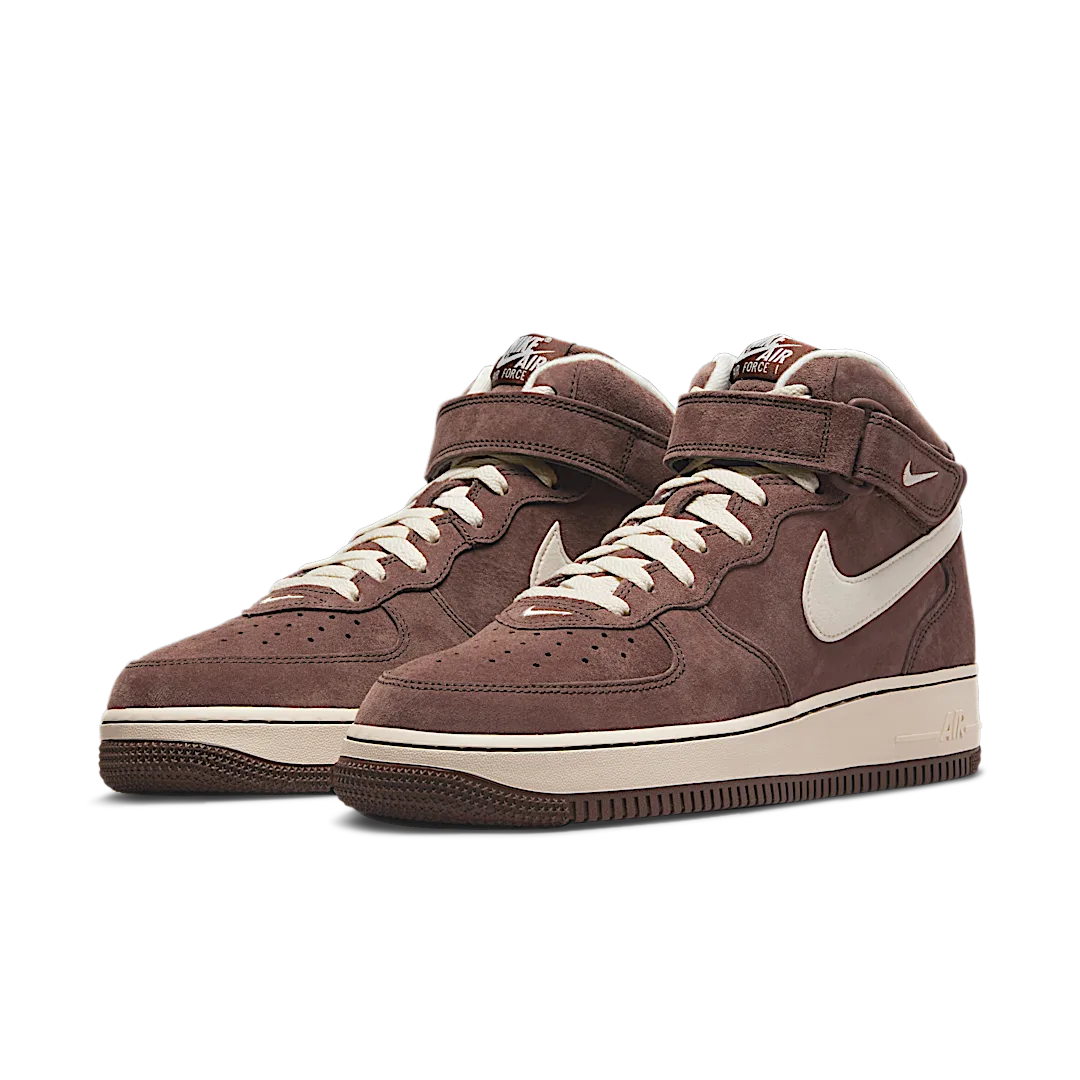 Nike Air Force 1 Mid QS Chocolate, Chocolate/Cream (DM0107-200)