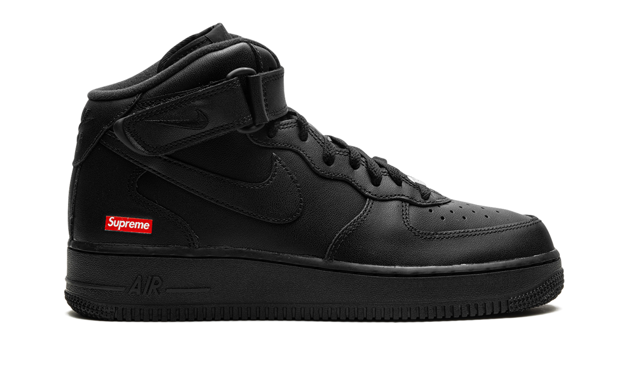 Nike Air Force 1 Mid Supreme Black