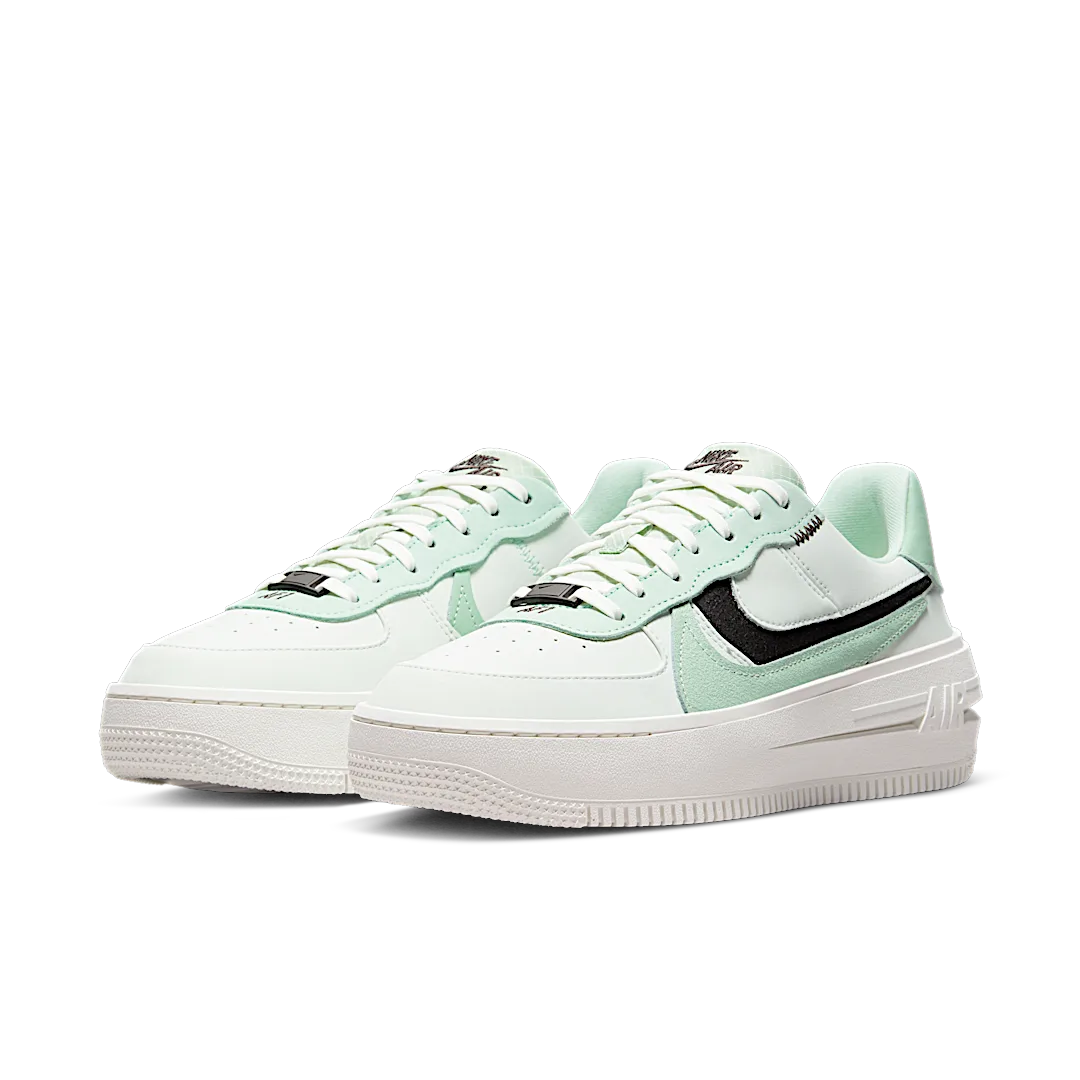 Nike Air Force 1 PLT.AF.ORM Barely Green, Barely Green/Velvet Brown/Mint Foam/Enamel Green (DX3730-300)