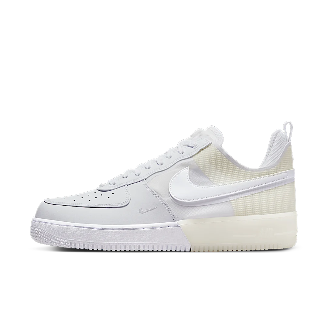 Nike Air Force 1 React Triple White, White/White/White (DM0573-100)